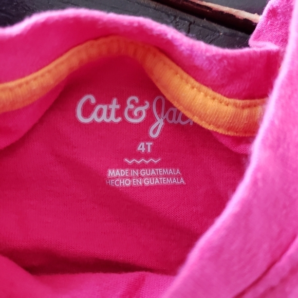 Lot of 3 Girl 4 4T Short Long Sleeve Shirt Dress LuLaRoe Cat & Jack Garanimals - Picture 9 of 12